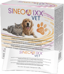 fodertillsats efter sivomixx för magtarmproblem hos hund och katt
